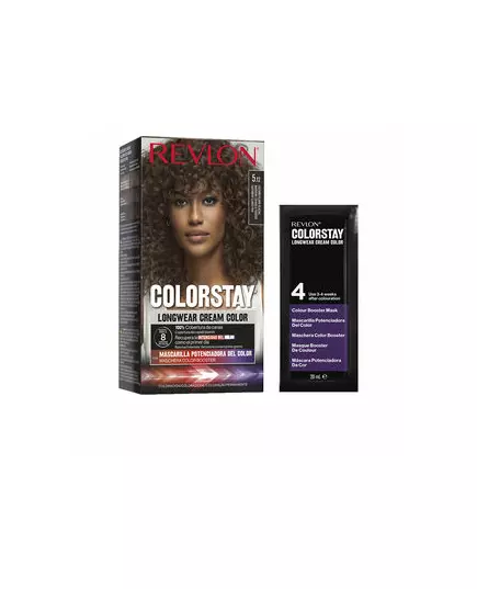 Стійка фарба для волосся Revlon Mass Market COLORSTAY #5.12-glacial chestnut, 165 мл