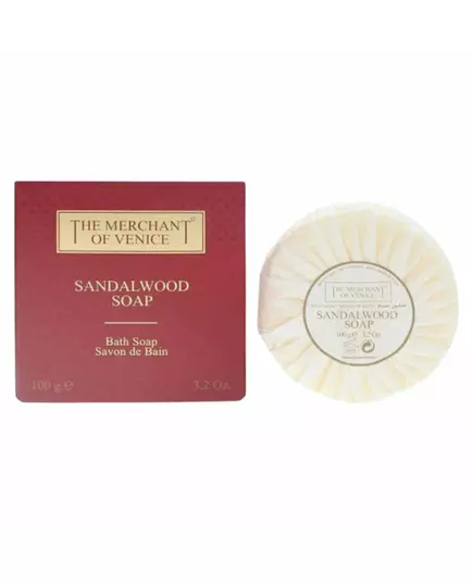 Кускове мило для тіла The Merchant Of Venice Sandalwood, 100 г, зображення 2