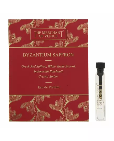 Пробник парфюмерной воды унисекс The Merchant Of Venice Byzantium Saffron, 2 мл