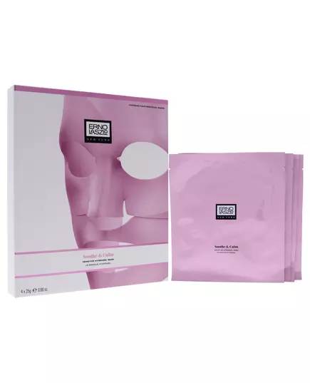 Набор гидрогелевых тканевых масок для лица Erno Laszlo Sensitive Hydrogel Retinol Soothing & Calming, 4 × 25 г