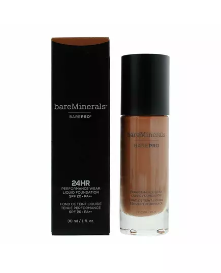 Матовая жидкая тональная основа Bare Minerals BarePro 27 Espresso, SPF 20, 30 мл, изображение 2