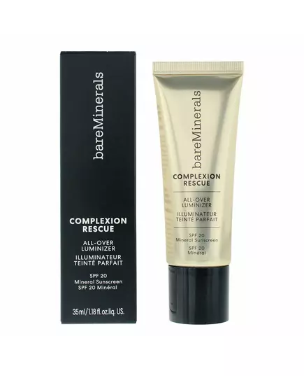 Рідкий хайлайтер для обличчя Bare Minerals Complexion Rescue Champagne Shimmer, SPF20, 35 мл, зображення 2