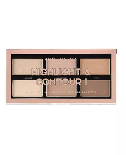 Палетка для контурингу Profusion Illuminating Contouring, 7,8 г
