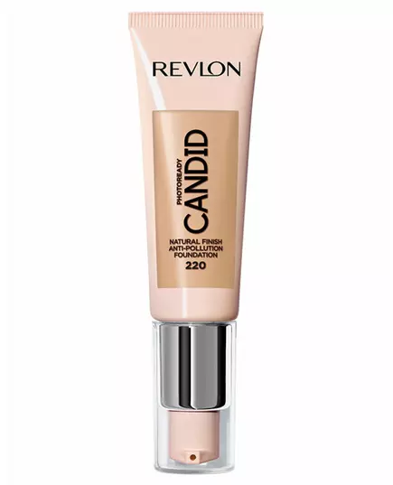Жидкая тональная основа Revlon Candid Anti-Pollution 220 Sand Beige, 22 мл, изображение 2