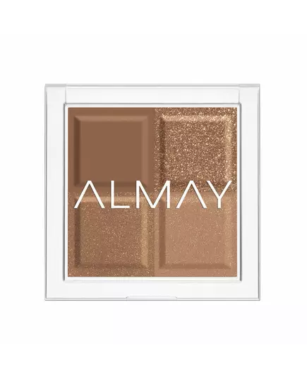 Палетка тіней для повік Almay Shadow Quad 170 Individualist, 3,5 г