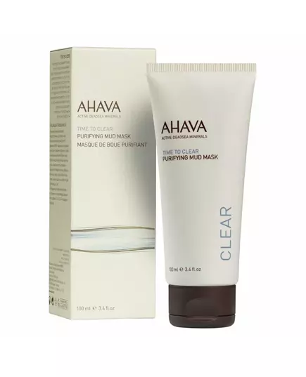 Очищувальна грязьова маска для обличчя Ahava Time To Clear, 100 мл, зображення 2