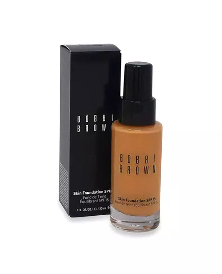 Стійкий рідкий тональний крем Bobbi Brown Skin Glycerin Longwear 080 Neutral Almond, SPF 15, 30 мл, зображення 2