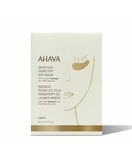 Набір патчів для очей Ahava Dead Sea Osmoter Reparative, 6 штук, зображення 2