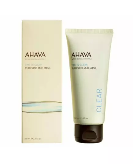 Очищувальна грязьова маска для обличчя Ahava Time To Clear, 100 мл, зображення 3