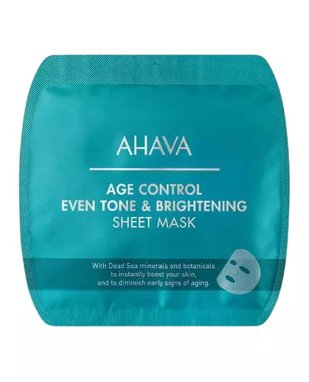 Освітлювальна тканинна маска для обличчя Ahava Age Control Citrus, 17 г