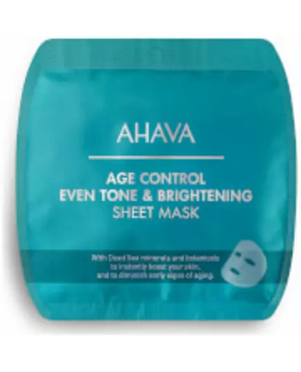 Освітлювальна тканинна маска для обличчя Ahava Age Control Citrus, 17 г, зображення 2