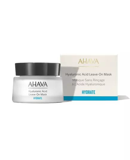 Увлажняющая кремовая маска для лица Ahava Leave-On Hyaluronic Acid, 50 мл, изображение 2