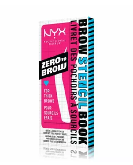 Набір пудри для брів NYX Zero To Brow, 4 штуки, зображення 2