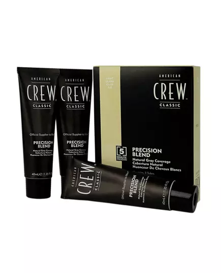 Полуперманентная краска для волос American Crew Precision Blend 7-8 Light, 3 × 40 мл, изображение 4