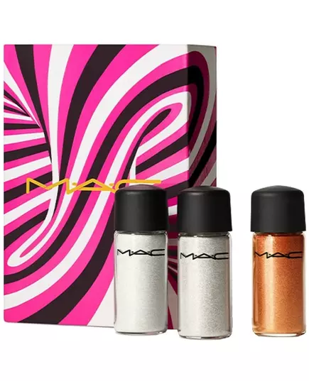 Набір розсипчастих тіней для повік MAC Sprinkle Of Magic Gold, Red, Bronze, 2,5 г
