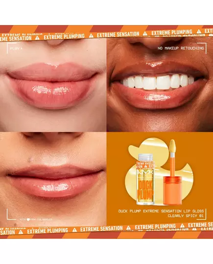 Плампер для губ Nyx Professional Make Up Duck Plump 01 Clearly Spicy, 6,8 мл, изображение 3