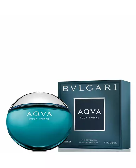 Туалетна вода для чоловіків Bvlgari Aqva Pour Homme, 100 мл, зображення 2