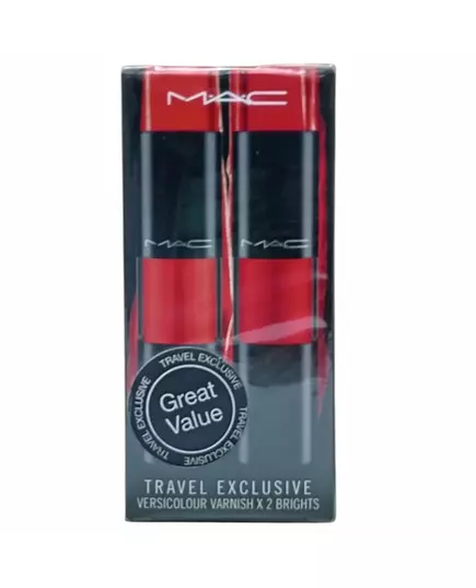 Набір блисків для губ MAC Versicolour Varnish Bright, 2 × 8,5 мл