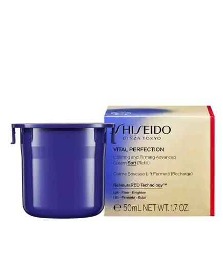 Дневной крем для лица Shiseido Vital Perfection Uplifting & Firming, Refill, 50 мл, изображение 2