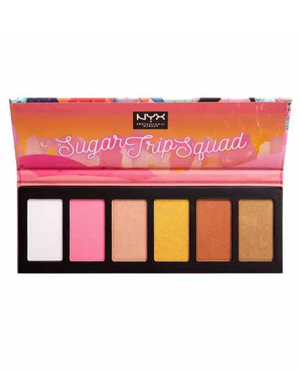 Палетка хайлайтерів NYX Sugar Trip Squad 01 SQUADHP, 30 г