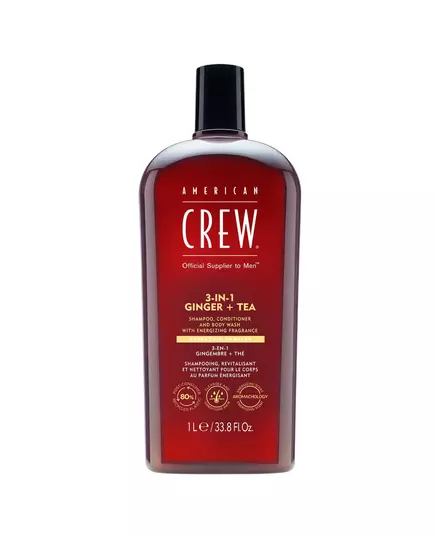 Шампунь-кондиціонер-гель для душу 3-в-1 American Crew Revitalizing, 250 мл, зображення 2