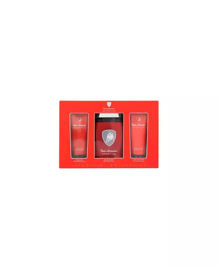 Набір парфумерії для чоловіків Tonino Lamborghini Sportivo Eau De Toilette, Hydration Shower Gel, 125 мл
