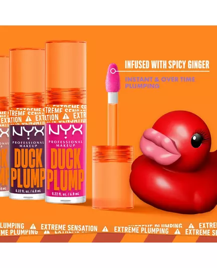 Плампер для губ Nyx Professional Make Up Duck Plump 01 Clearly Spicy, 6,8 мл, изображение 4
