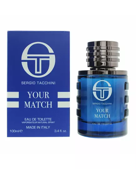 Чоловічий одеколон Sergio Tacchini Your Match EDT, 100 мл, зображення 2