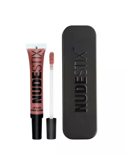 Рідка губна помада Nudestix Lip Glace 04 Nude, 10 мл, зображення 2