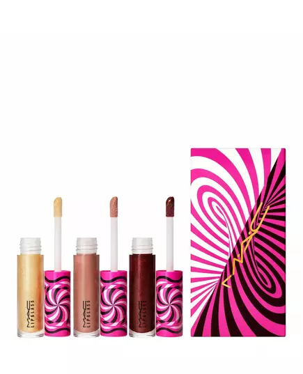 Набір блисків для губ MAC Tiny Tricks Optical Delusion, Tiktalk of the Town, Gilty of Trickery, 2,4 г
