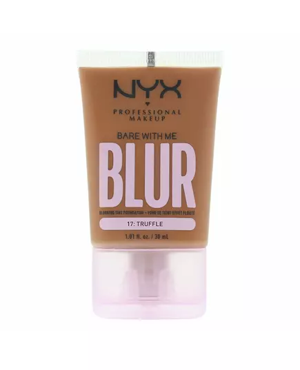 Тональна основа з природним фінішем NYX Bare With Me Blur BWMBT17 Truffle No, 30 мл