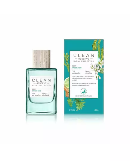 Парфумована вода унісекс Clean H2Eau Emerald Oasis, 100 мл, зображення 2