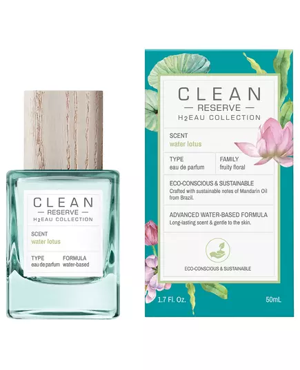 Парфумована вода унісекс Clean H2Eau Water Lotus, 50 мл, зображення 2