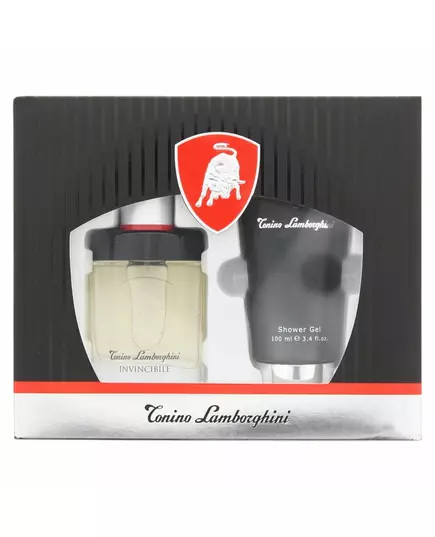 Набор туалетной воды для мужчин и увлажняющего геля для душа Tonino Lamborghini Invincibile, 40 мл