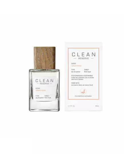 Парфюмерная вода унисекс Clean Radiant Nectar Refill Refillable, 50 мл, изображение 2
