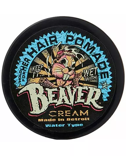 Помада для укладання волосся Cock Grease Beaver Cream Water Type, Shine Finish, Light To Medium Hold, 50 г