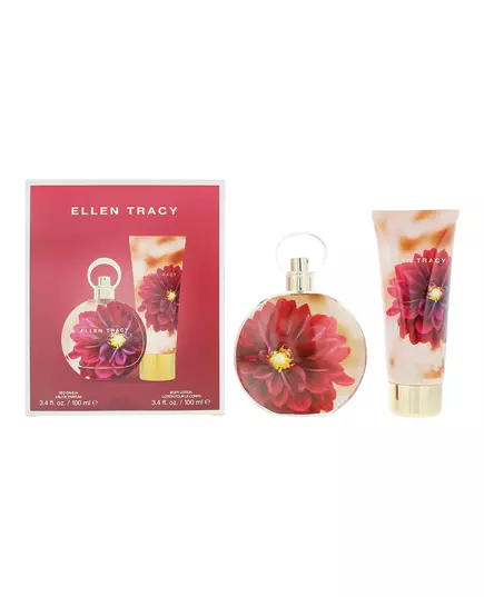 Набор парфюмерной воды и лосьона для тела Ellen Tracy Dream Florals Red Dahlia для женщин, 100 мл