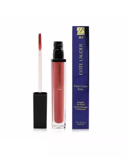 Блиск для губ Estée Lauder Pure Color Envy Kissable Rebellious Rose, 6 мл, зображення 2