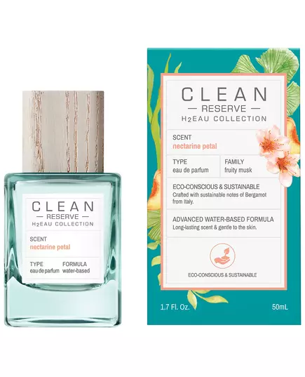 Парфумована вода для жінок Clean H2Eau Nectarine Petal, 50 мл, зображення 2