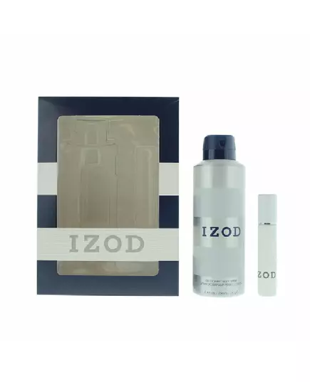 Набір туалетної води та ароматичного спрею для чоловіків Izod White, 15 мл
