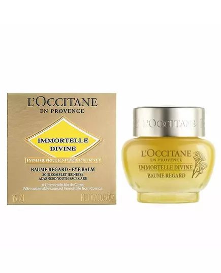 Бальзам для кожи вокруг глаз L'Occitane En Provence Immortelle Divine, 15 мл, изображение 2