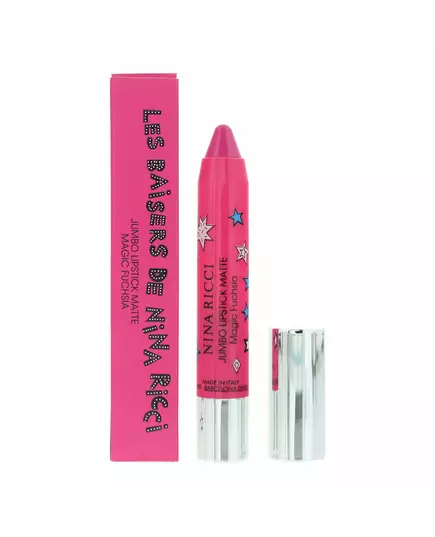 Кремова губна помада Nina Ricci Jumbo Lipstick Matte Magic Fuchsia, 2,5 г