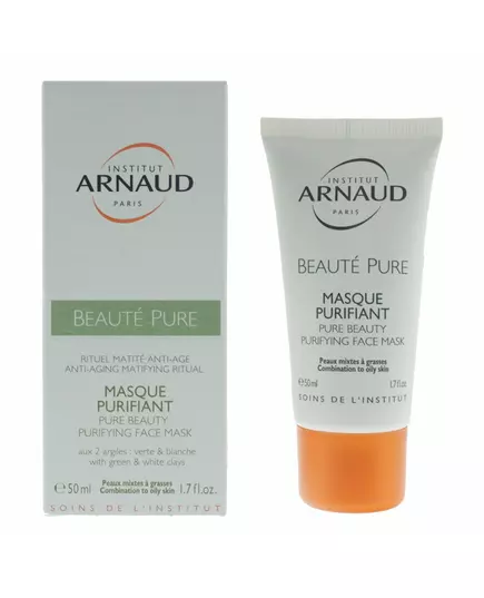 Очищувальна глиняна маска для обличчя Institut Arnaud Pure Beauty, 50 мл, зображення 2