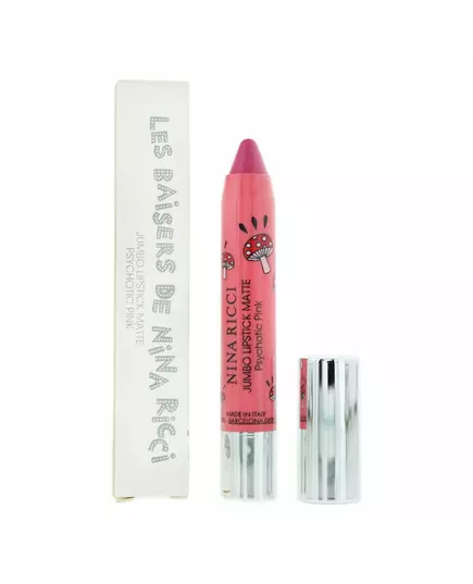 Кремова матова губна помада Nina Ricci Jumbo Lipstick Matte Psychotic Pink, 2,5 г