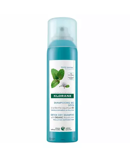 Сухой шампунь для волос Klorane Detox Mint, 150 мл