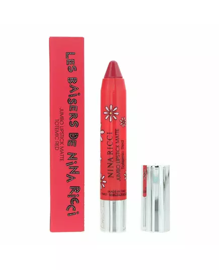 Кремова губна помада Nina Ricci Jumbo Lipstick Matte Totemic Red, 2,5 г