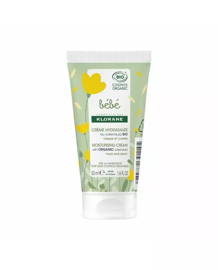 Увлажняющий крем для лица и тела Klorane Baby Calendula, 50 мл, изображение 2