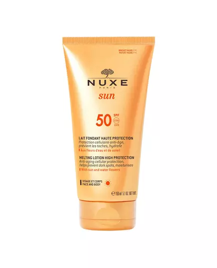 Сонцезахисний лосьйон NUXE Sun Melting SPF 50, 150 мл