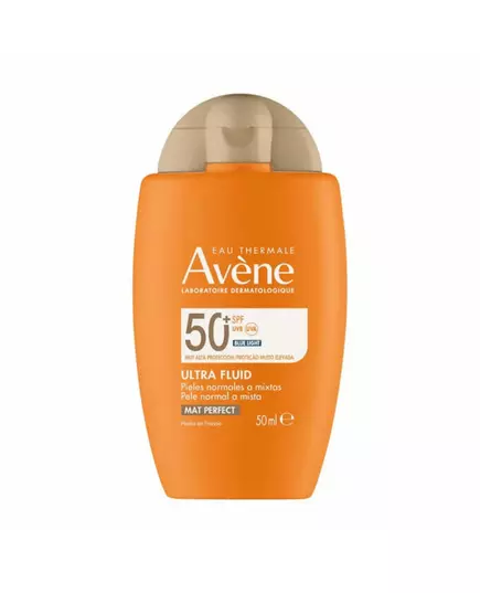 Солнцезащитный флюид для лица и тела Avène Ultra Fluid Без отдушки, SPF50+, 50 мл