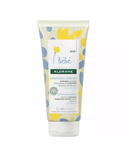 Шампунь для волосся Klorane Baby Smooth, 200 мл